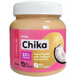 CHIKALAB Арахисовая паста с кокосом MISS CHIKA 250 гр