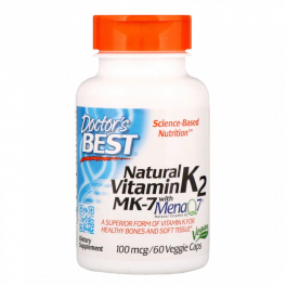 Doctor`s Best Витамин K2 (MK-7) 100 мг 60 капс